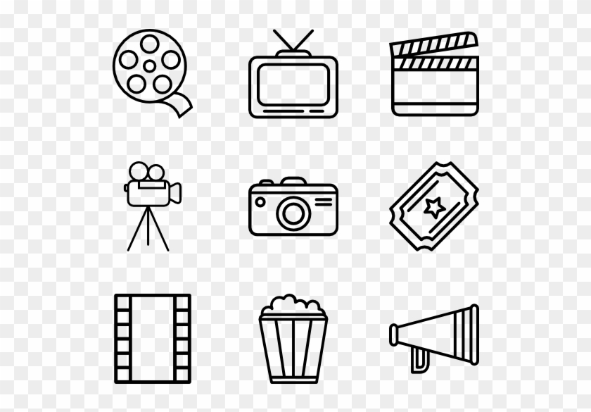 Movie And Cinema - Movie And Cinema - Free Transparent PNG Clipart ...