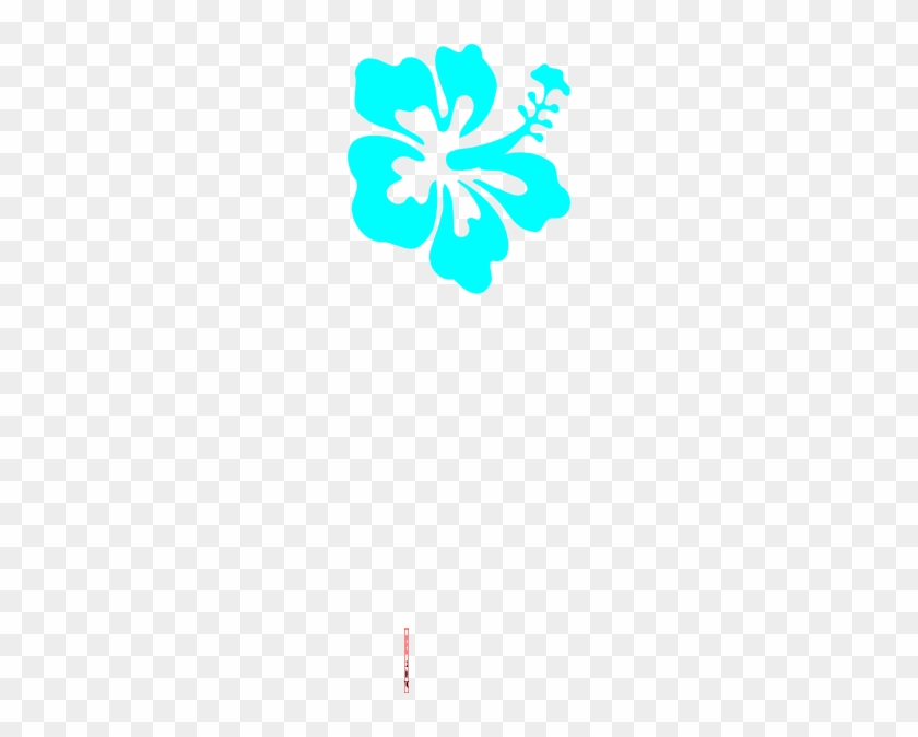 Hibiscus Flower Blue Clip Art At Clker - Hibiscus Clip Art #35878