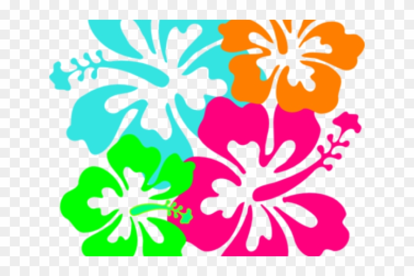 Free Hawaiian Clipart - Clip Art Hawaiian Flowers #40861