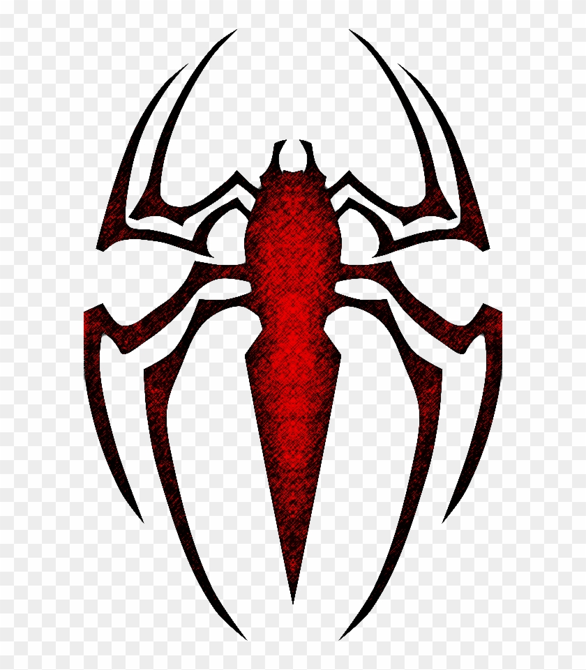 Custom Spiderman Logo [colored] By Blckpantha On Clipart - Logo Spider Man 4 #41776