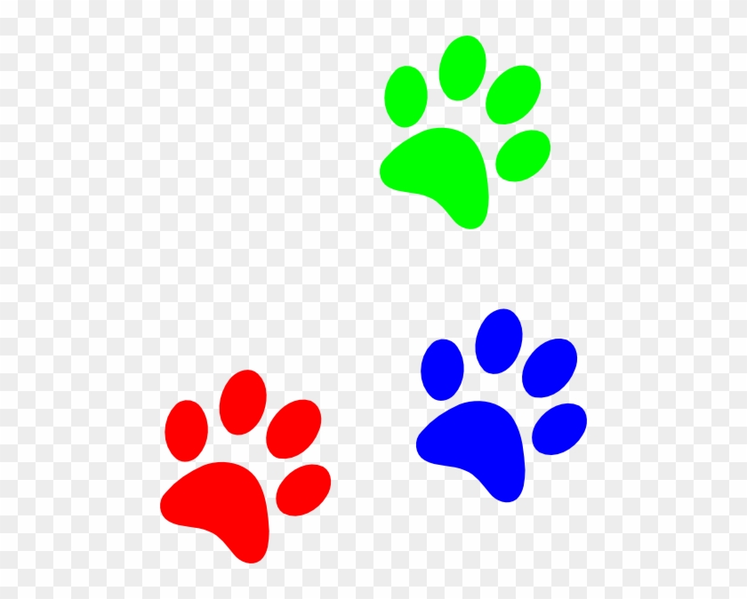 free clipart dog paw prints