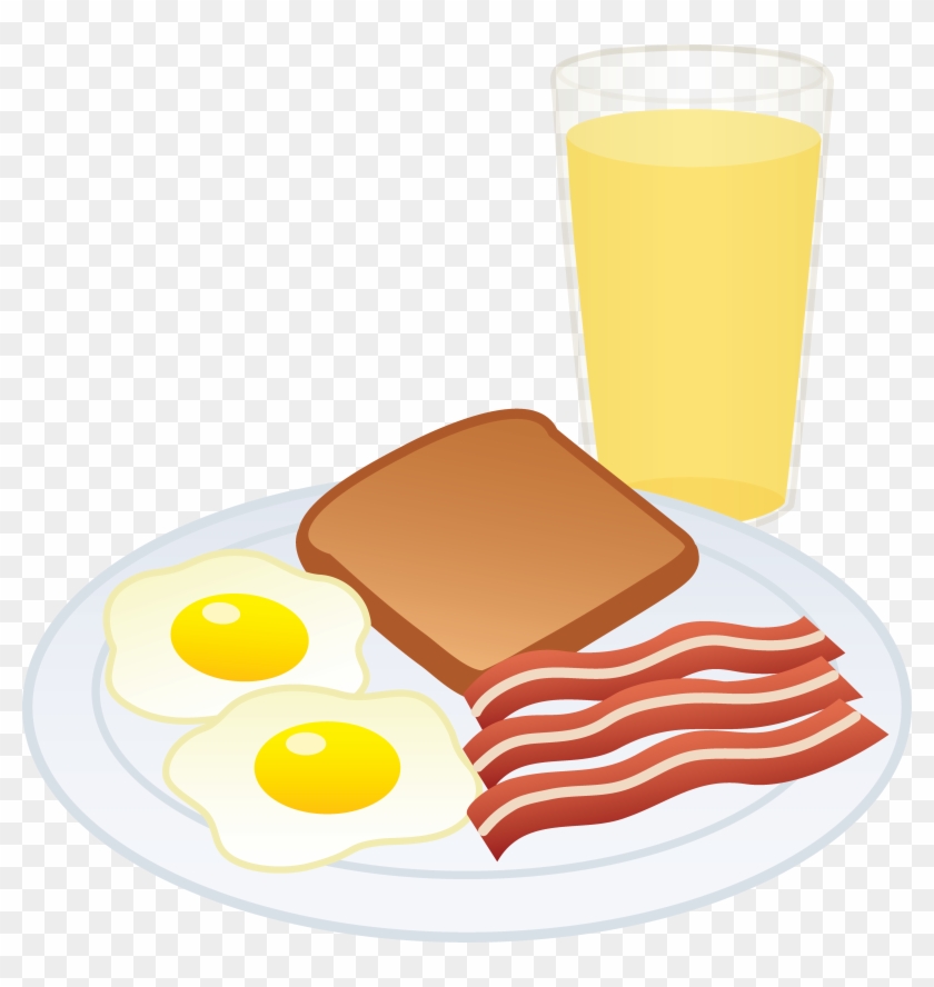 Cartoon Breakfast Food Clipart - Breakfast Free Clip Art #42388