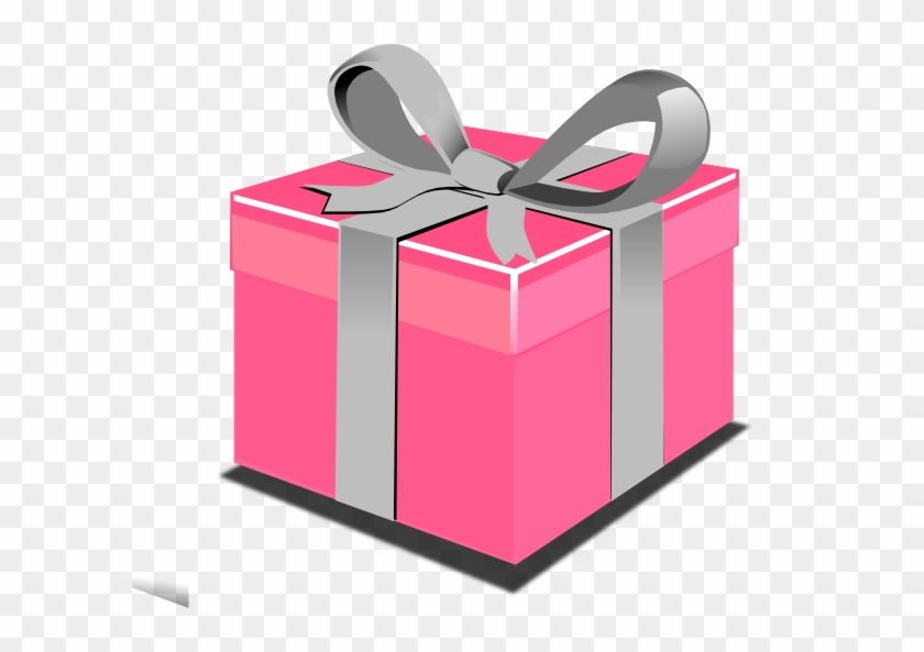 Cartoon - Pink Gift Box Clipart - Free Transparent PNG Clipart Images