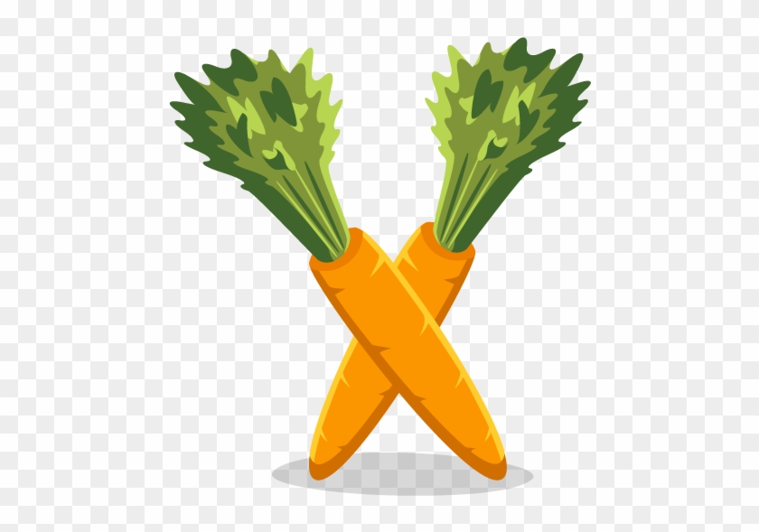 Two Carrots Icon, Png Clipart Image - Carrots Icon #241809