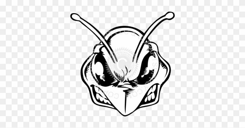 angry bee logo