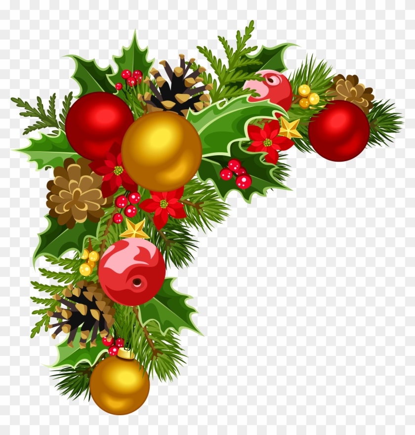 Decor Clipart - Xmas Decorations In Png - Full Size PNG Clipart Images ...