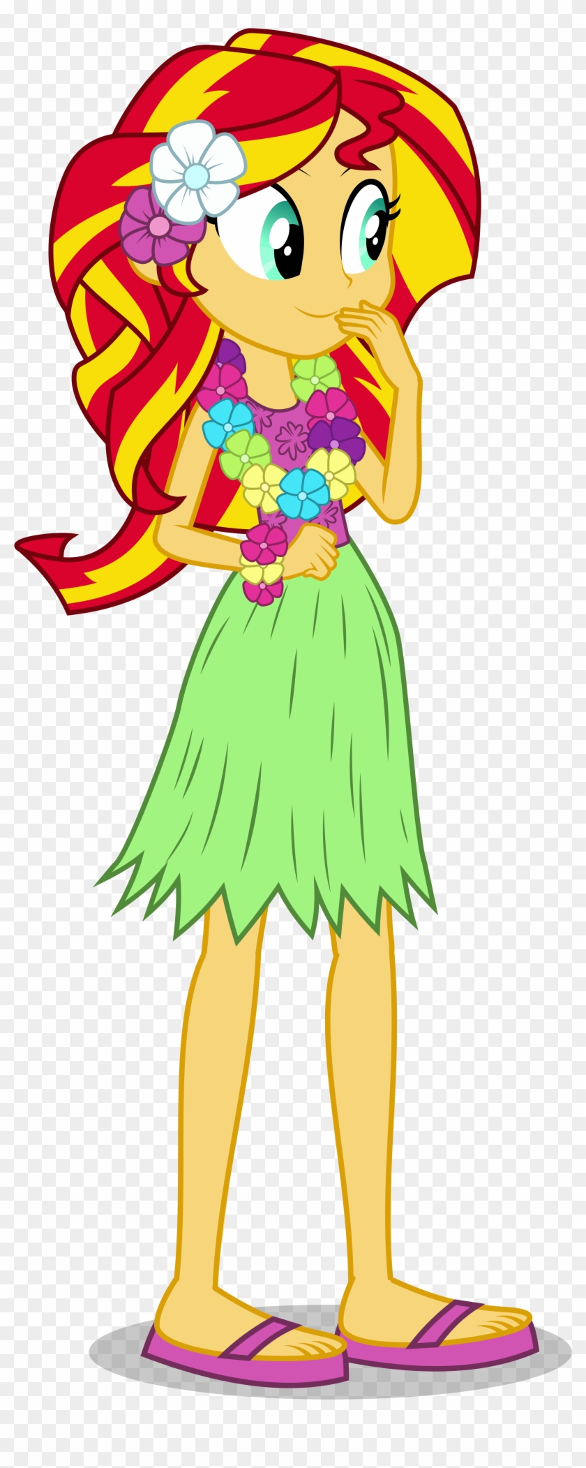 Hula Sunset Shimmer Puppet By Mohawgo Hula Sunset Shimmer - Mlp 