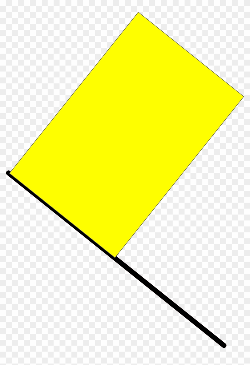yellow flag clipart