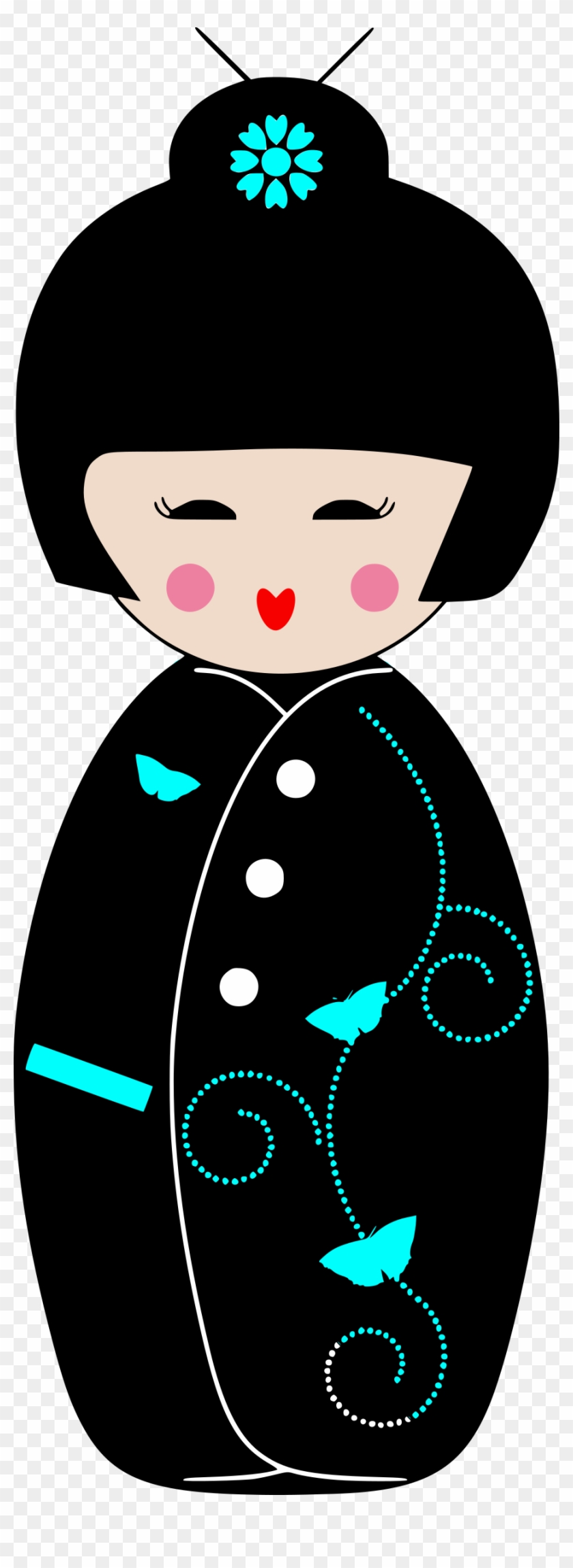 Geisha Clipart Cartoon - Clipart China Geisha #242846