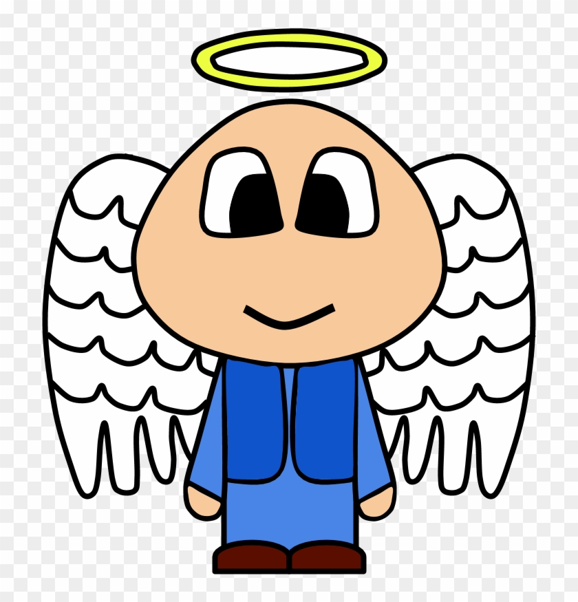 Angel, Halo, Wings, Big Eyes, Cartoon Person - Angel, Halo, Wings, Big Eyes, Cartoon Person #1556482