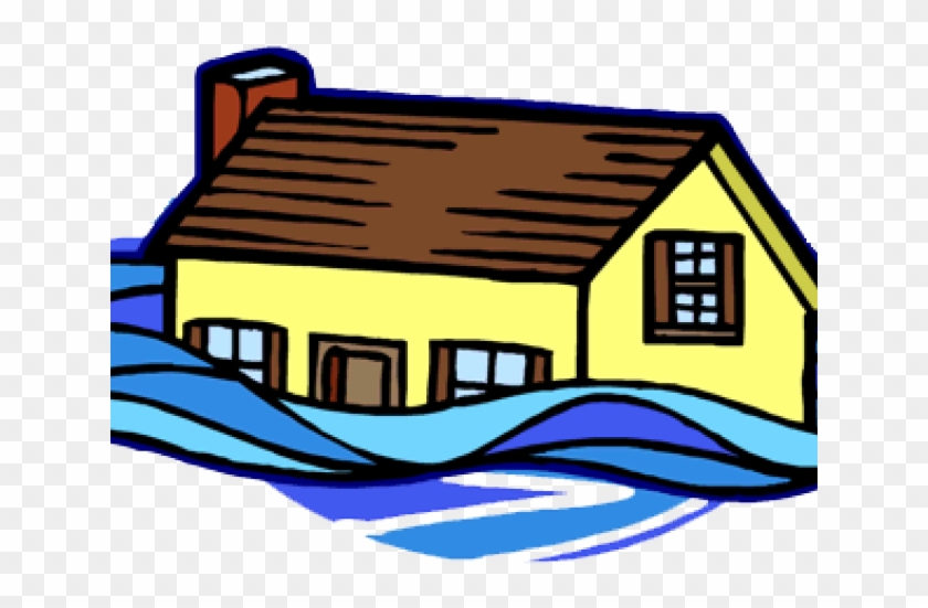 Flooded Clipart House Clip Art - Flooded Clipart House Clip Art #1556573