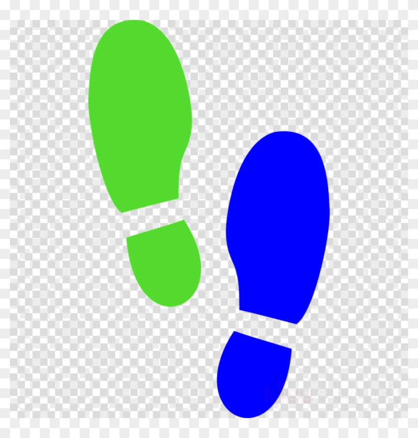 Green Shoe Prints Clipart Shoe Clip Art - Green Shoe Prints Clipart Shoe Clip Art #1559424