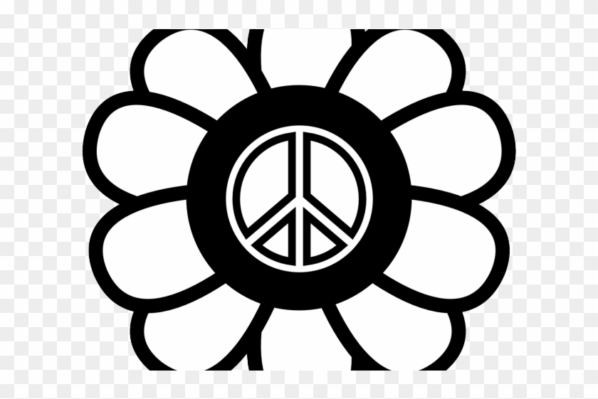 Peace Symbol Clipart Thin - Peace Symbol Clipart Thin #1562790