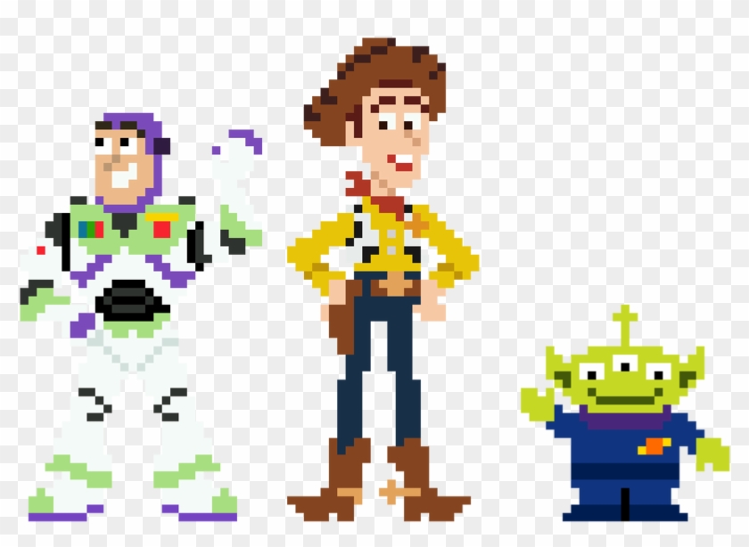 Toy Story Pixel Art By Robinolsen2011 - Toy Story Pixel Art By ...