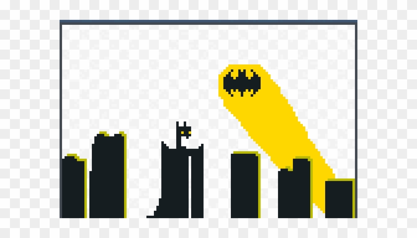 Bat Signal Pixel Art - Bat Signal Pixel Art #1567647