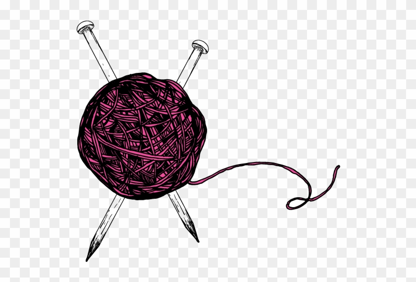 knitting needle illustration