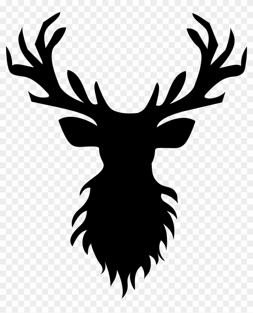 Reindeer Clip Art Silhouette - Reindeer Clip Art Silhouette - Free ...