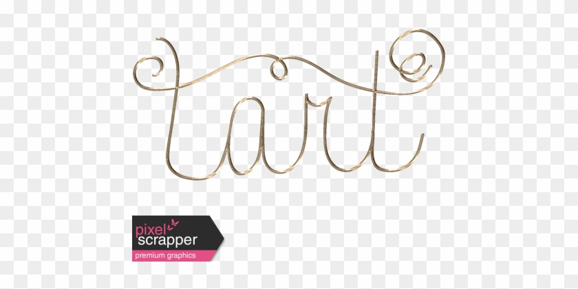 Tart Word Art Doodle Graphic By Janet Scott - Tart Word Art Doodle Graphic By Janet Scott #1577711