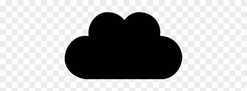 Cloud Black Shape Internet Interface Symbol Variant - Cloud Black Shape Internet Interface Symbol Variant #1580144