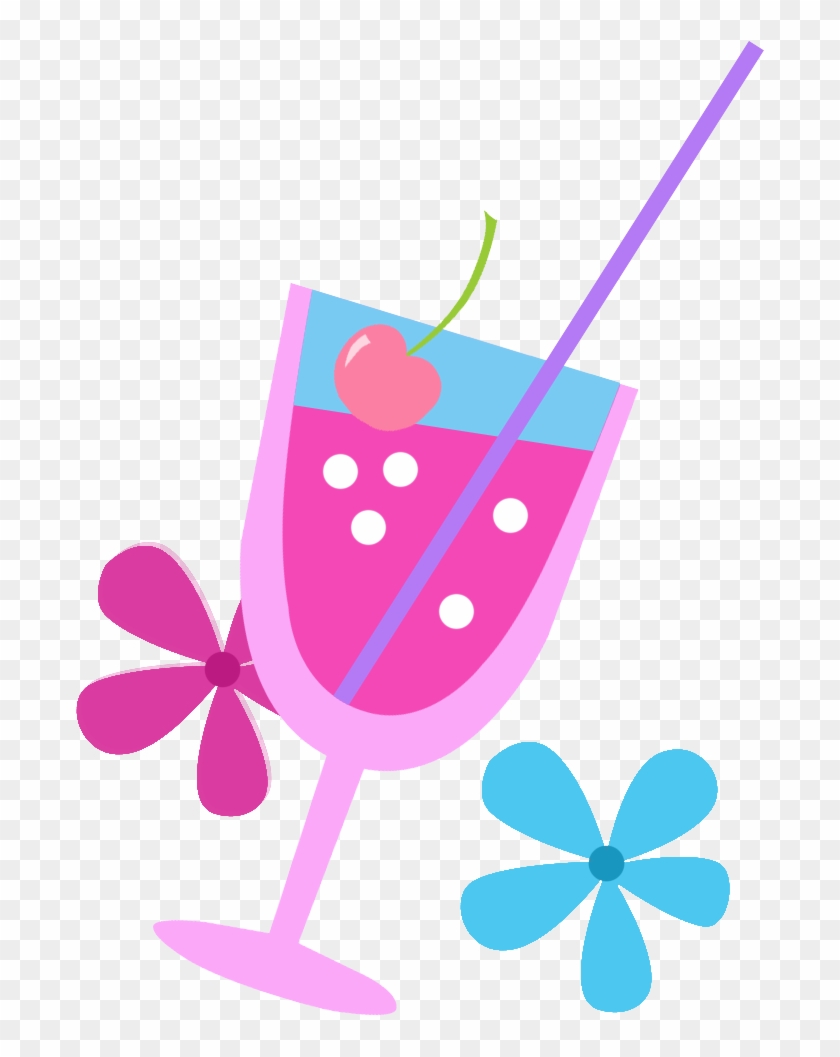 Free Scrapbooks Surely For Keeps - Drink Pink Clipart #244687