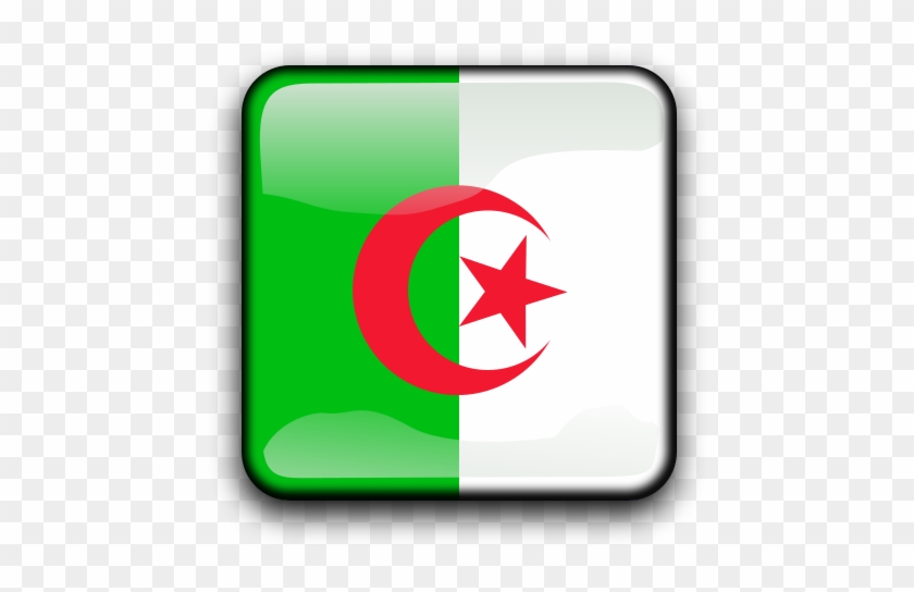 Flag Of Algeria Png Clip Arts - Algeria Flag #244806