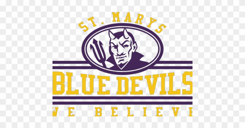 Marys Blue Art,t- - St Marys Blue Devils Logo - Full Size PNG Clipart ...