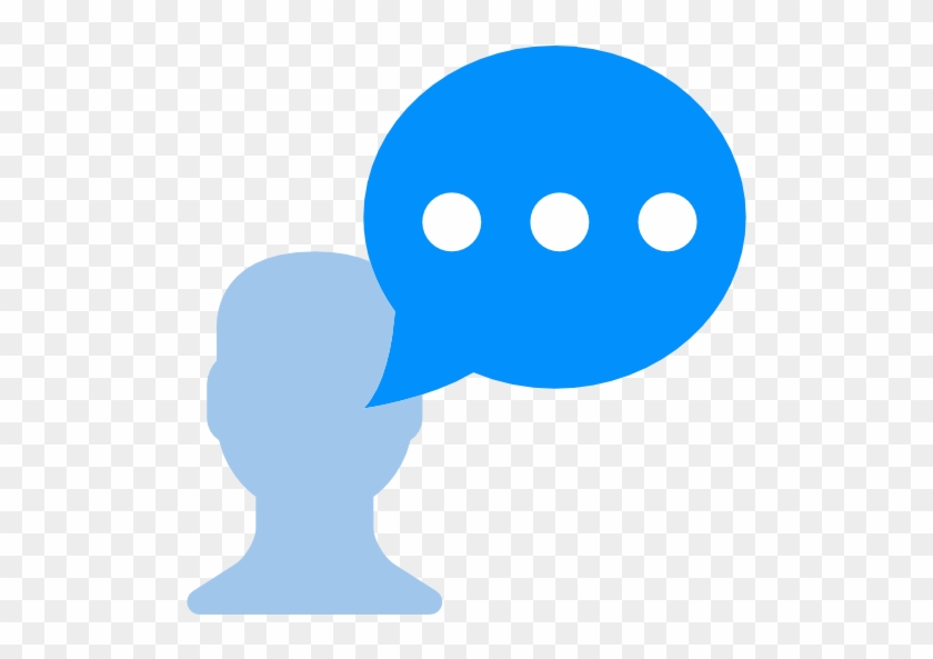 Chat, Dialogue, Bubbles, Bubble, Talk, Man, Person - Icono Hablar #246563