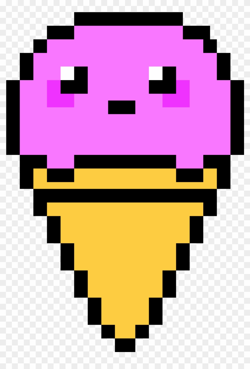 Пиксельное мороженое