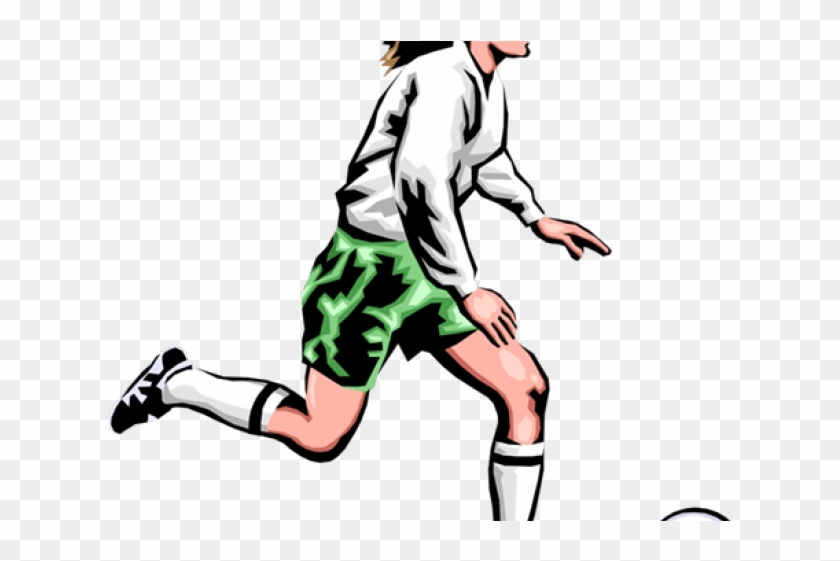 Soccer Clipart Dribbling - Soccer Clipart Dribbling #1584440