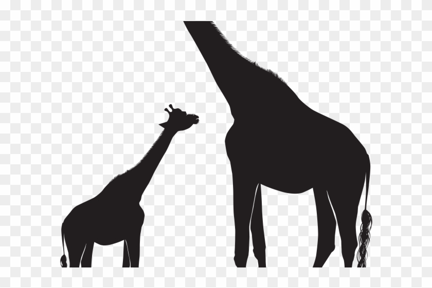 Giraffe Clipart Shadow - Giraffe Clipart Shadow #1585538