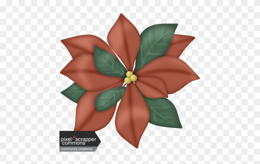 Retro Holly Jolly Poinsettia - Retro Holly Jolly Poinsettia #1586693