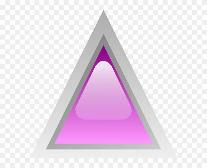 Free Vector Led Triangular 1 Clip Art - Free Vector Led Triangular 1 Clip Art #1587305