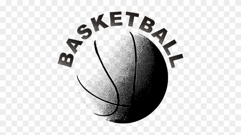 Black And White Clipart - Black And White Basketballs #1589982