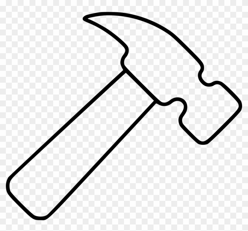 Png File - Hammer Coloring Png #1590146