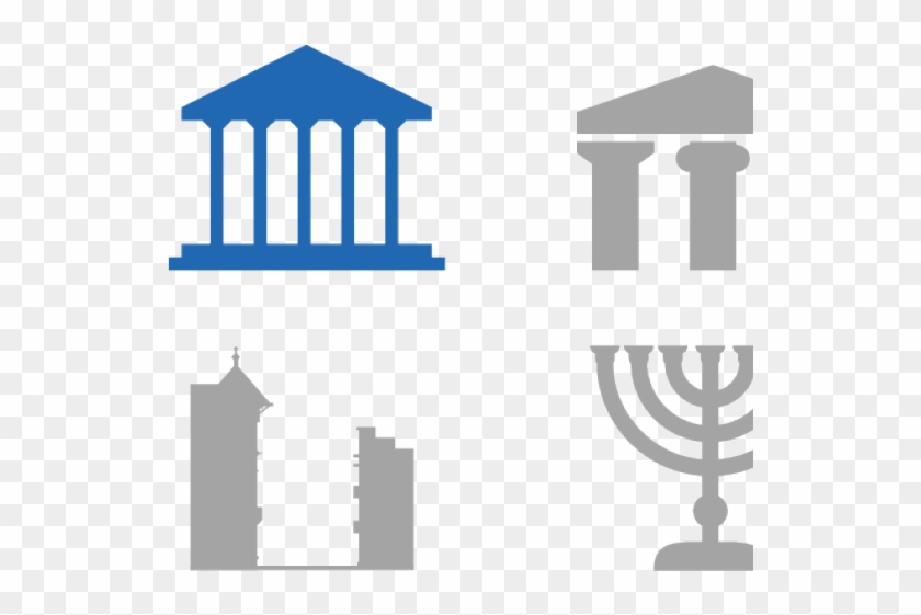 Synagogue Clipart Simple - Synagogue Clipart Simple #1591126