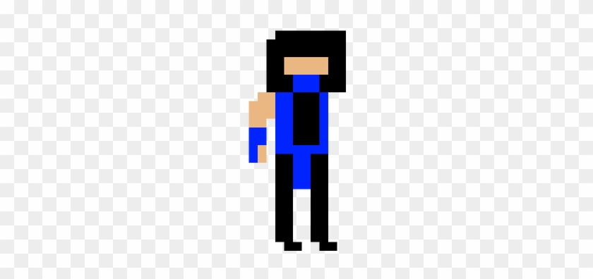 Pixel Art Sub Zero By Isa-draws - Lara Croft Pixel Art #1592527