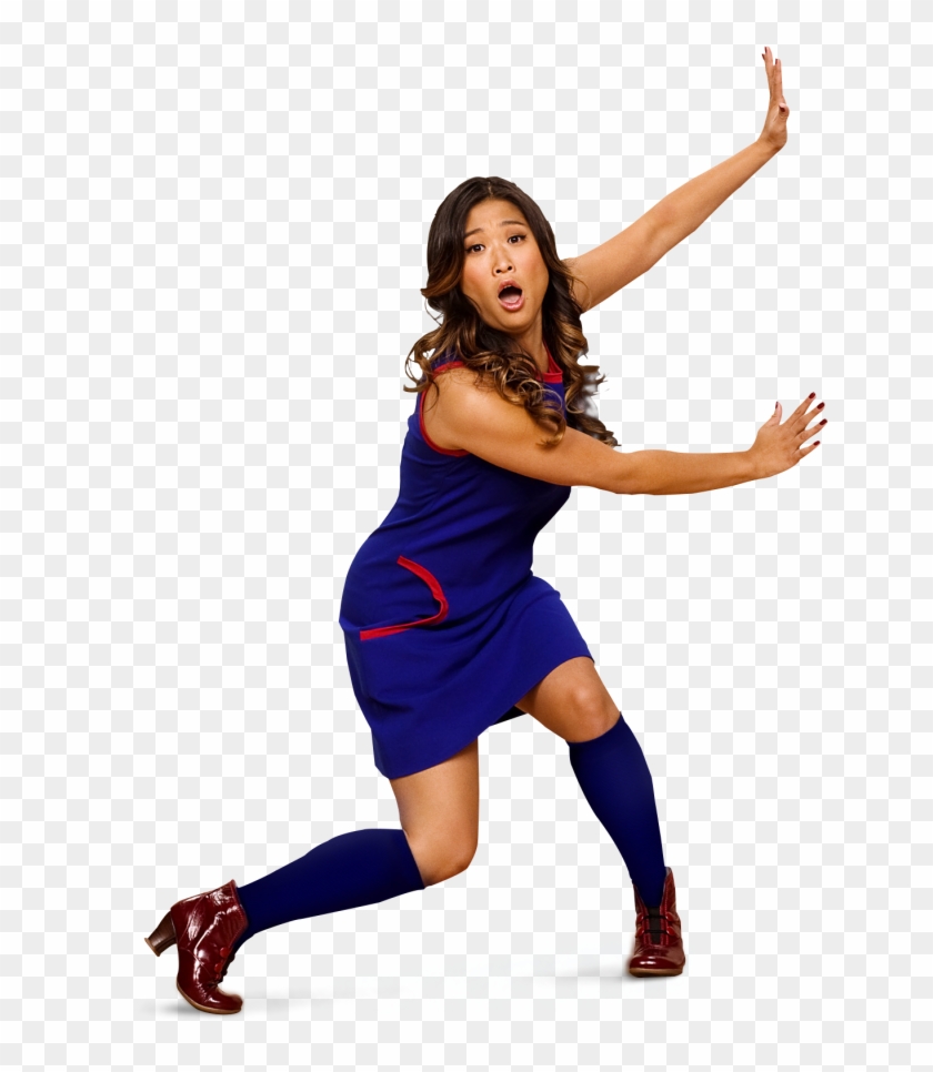 Dodgeball Glee Poses Tina By Clipart - Glee I Will Always Love #1592610