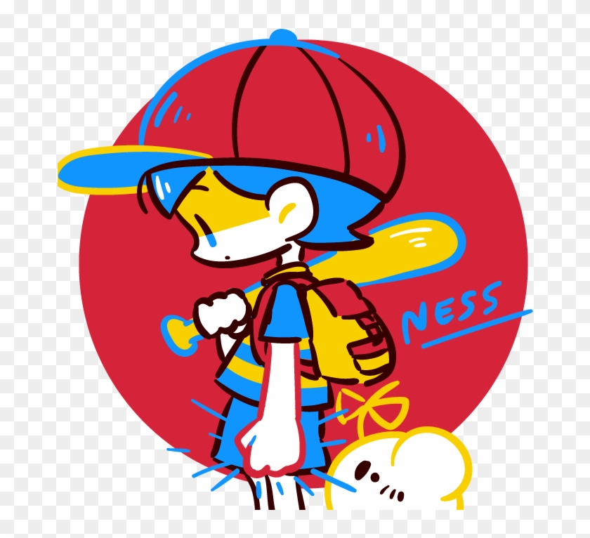 There's No Crying In Baseball Clipart - Ness Earthbound Fanart #1593410