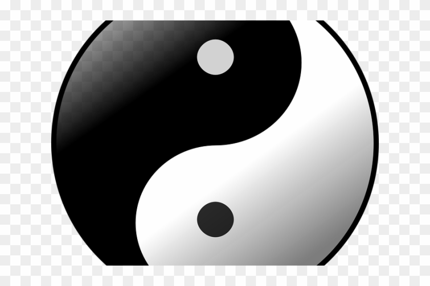 China Clipart Yin Yang - Circle #1595319