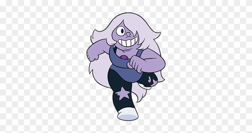 Amethyst Running - Steven Universe Amethyst #1595531