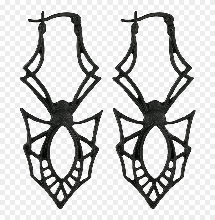 Gothic Spider Earrings By Restyle - Earring #1595803