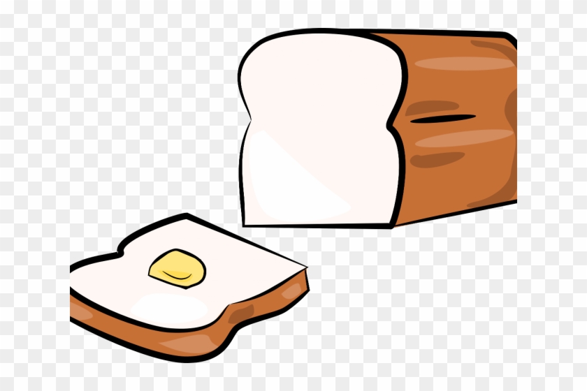 Bread Roll Clipart Tasty Bread - Clip Art Bread And Butter #1595941