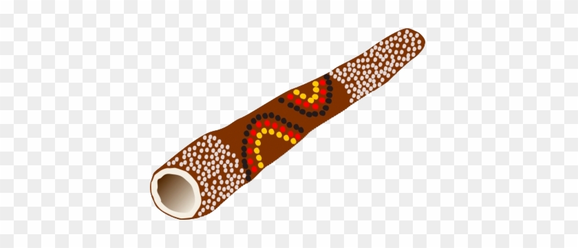 Musik I Känguruernas Och Boomerangernas Land - Didgeridoo Clipart #1598866