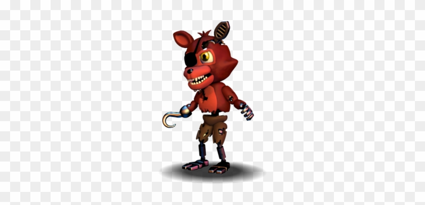Fnaf World Five Nights - Fnaf World Withered Foxy Png,Foxy Transparent -  free transparent png images 