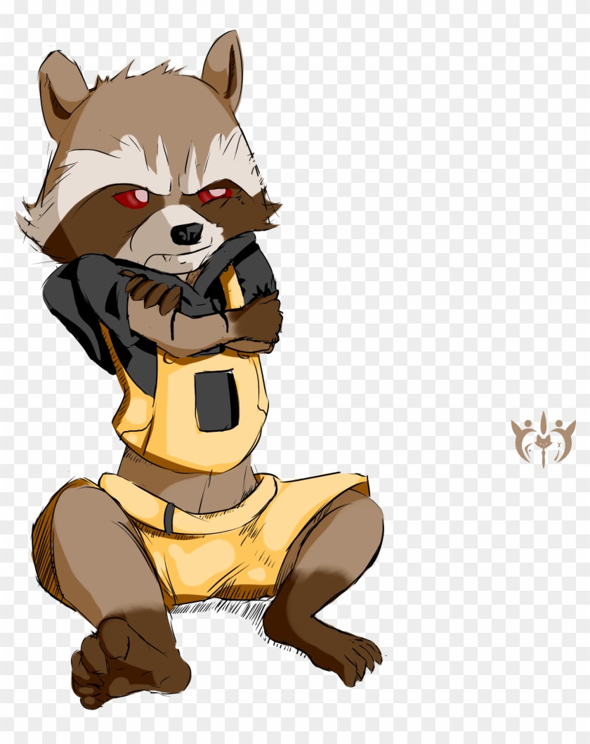 Rocket Raccoon Clipart Rockin - Rocket Raccoon Clipart Rockin #1601549