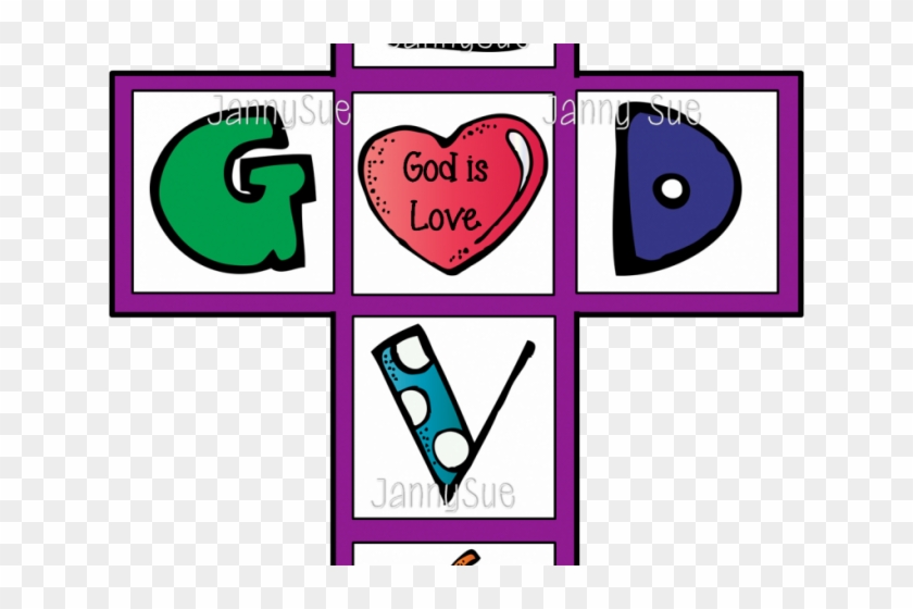 Cross Clipart Love - Heart #1601862