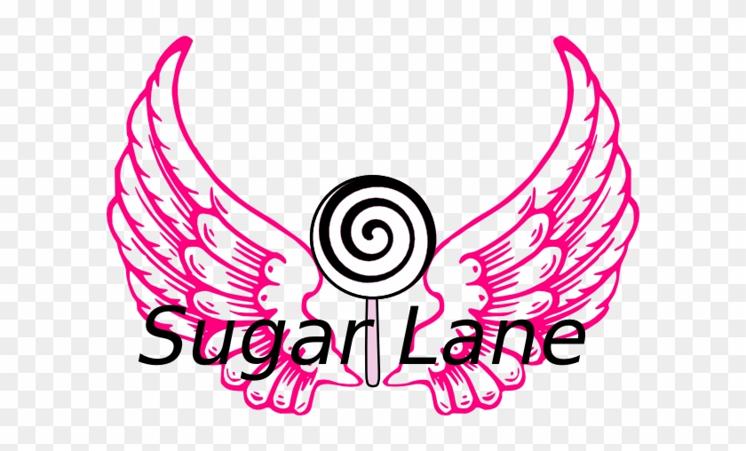 Sugar Lane Clip Art - Angel Wings Png Outline #1602261