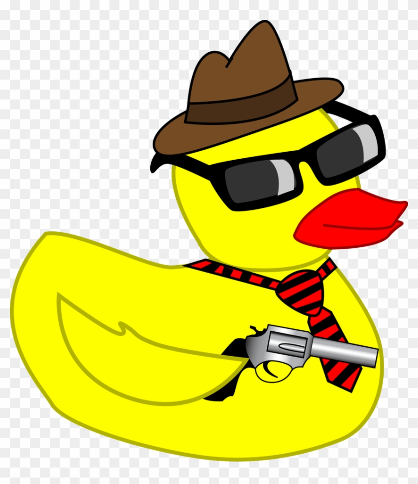 Secret Agent Duck By Captainvendetta - Secret Duck #1602343