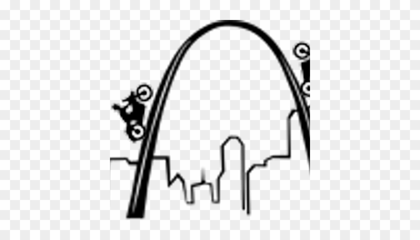 Stl Cycles - St Louis Arch Clip Art #1602402