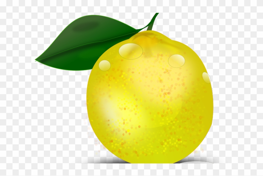 Lemon Clipart Lemon Leaf - Pomelo #1603730